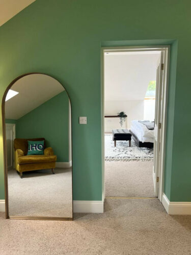 Dressing room onto bedroom 1